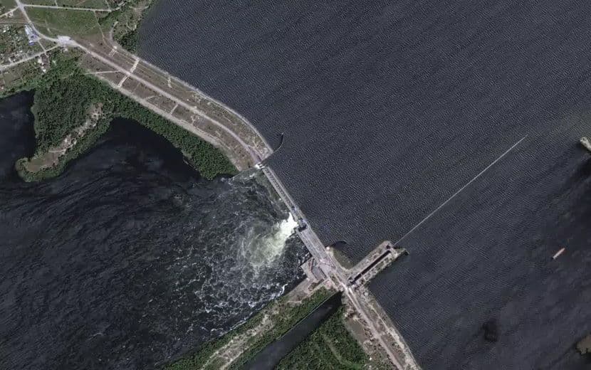 Herson’daki Baraj Vuruldu: Bölge Tahliye Ediliyor