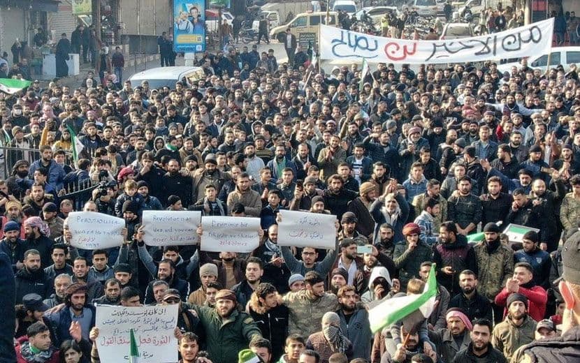 Suriye Halkından Ankara’ya Mesaj: “Esed’le Uzlaşmayacağız!”