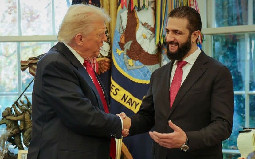 Şara Beyaz Saray’da: “Artık ABD'ye Tehdit Değil, Müttefikiz”