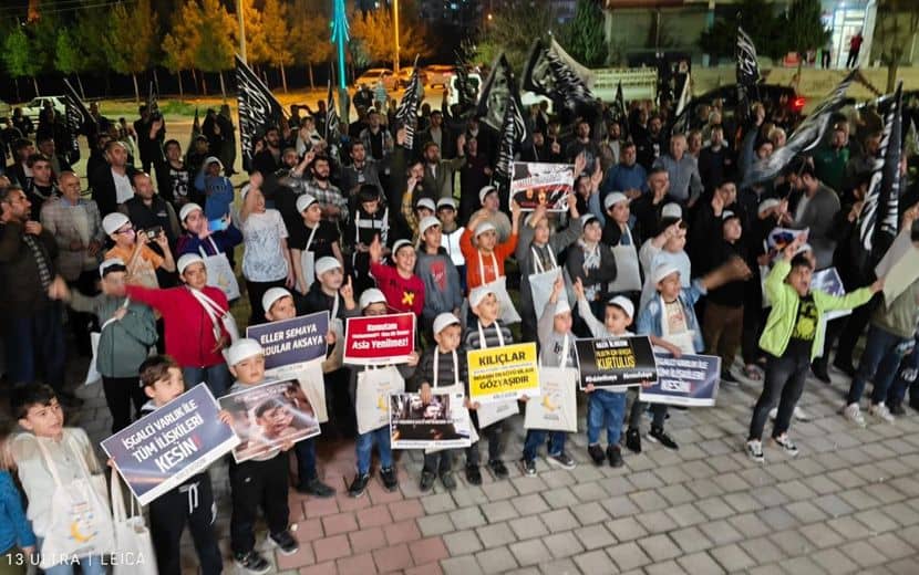 Köklü Değişim, Türkiye’nin Dört Bir Yanında Gazze İçin Kıyamda