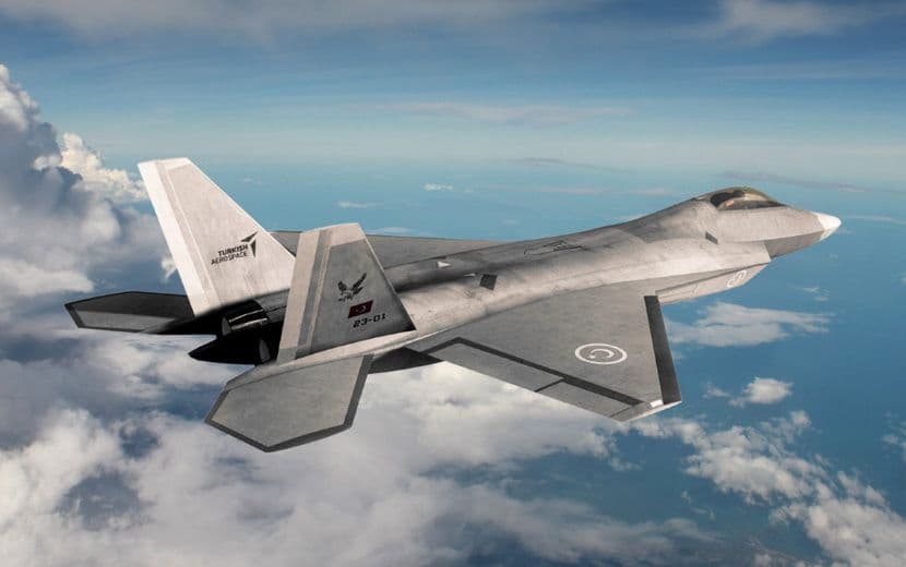 Yerli Muharip Uçak Kaan İlk Uçuşunu Başarıyla Tamamladı