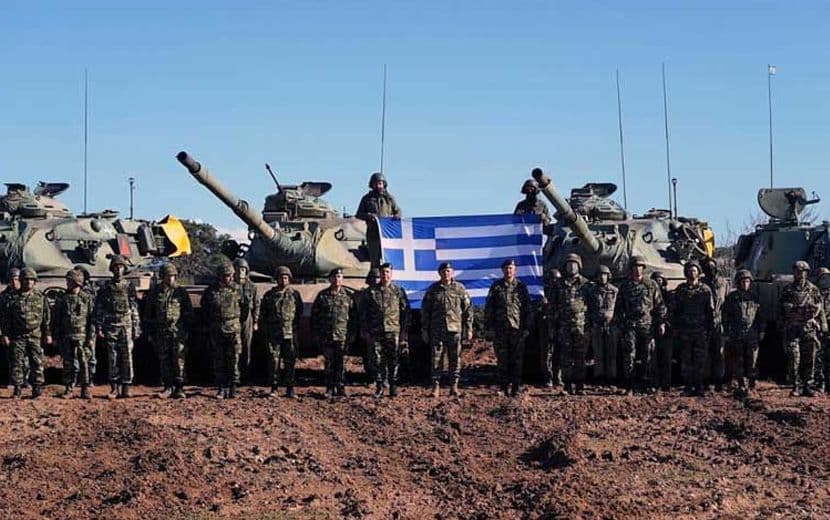 Yunanistan, Askersiz Statüdeki Rodos’ta Tatbikat Yaptı