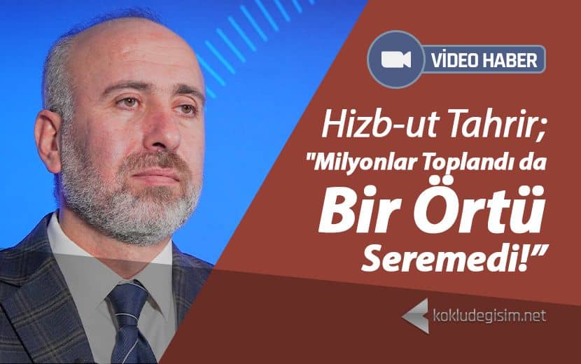Milyonlar Toplandı da Bir Örtü Seremedi!