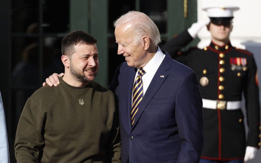 ABD'nin Çıkar Savaşını Yürüten Zelenskiy, Washington'da Törenlerle Ağırlandı